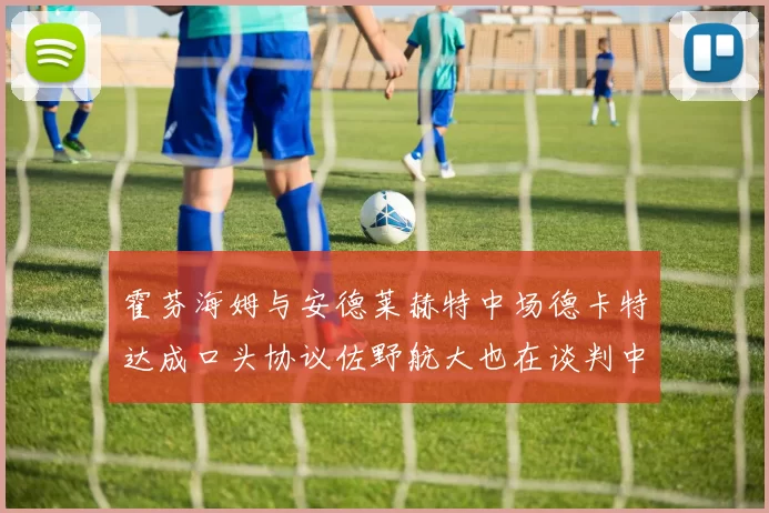 霍芬海姆与安德莱赫特中场德卡特达成口头协议佐野航大也在谈判中
